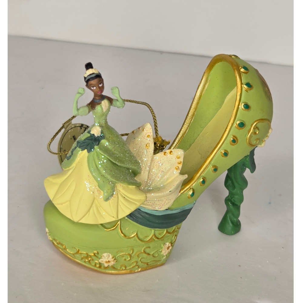 Disney Tiana Once Upon a Green Slipper Ornament Discover Your Dream